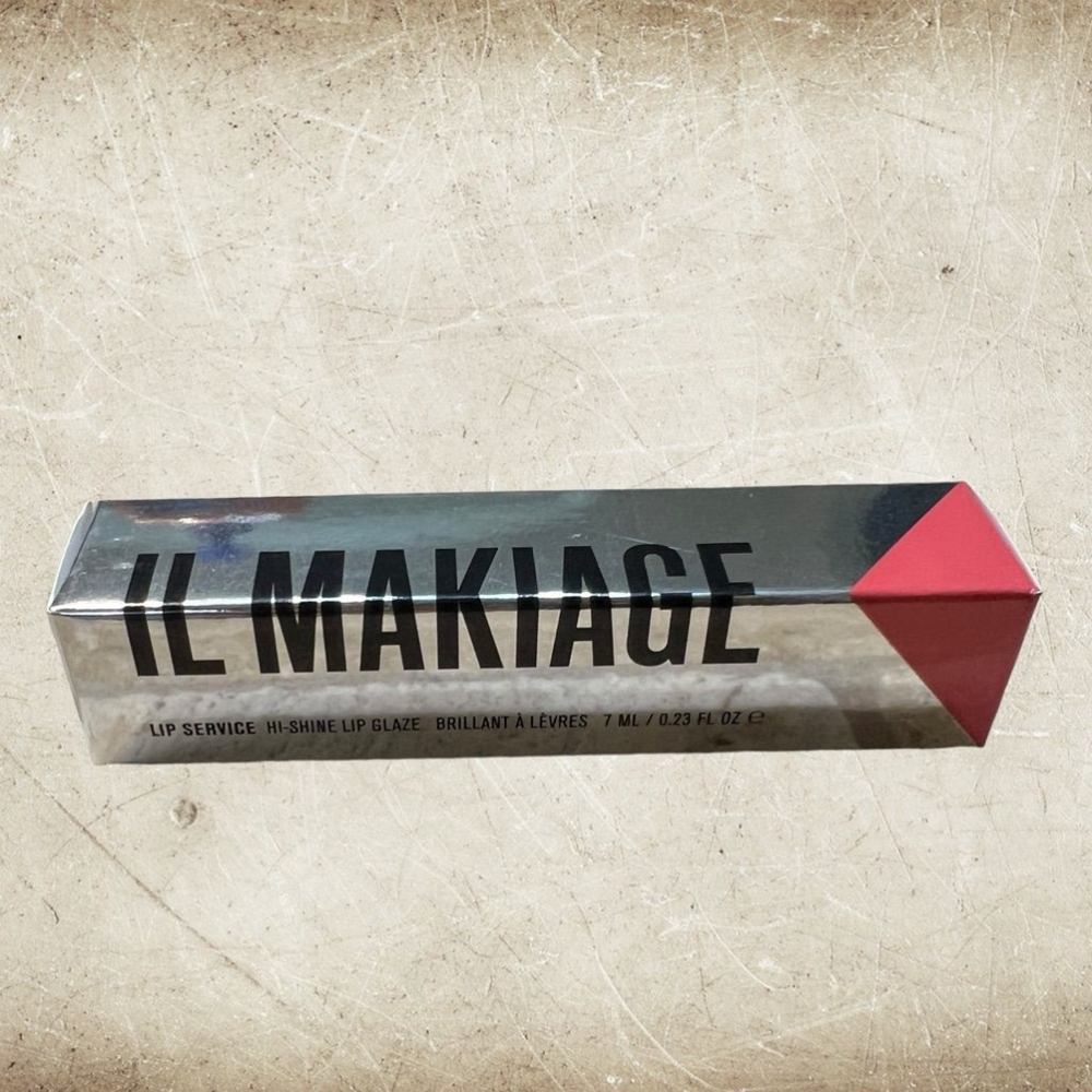 Il Makiage Lip Service Lip Gloss in PDA (574) Pink NIB